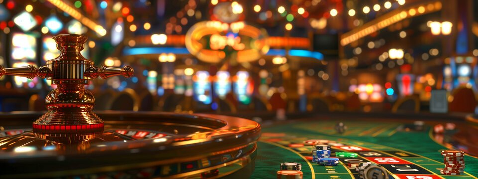 Ilustrasi dealer live casino profesional di rajatoto4